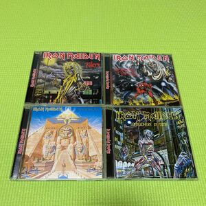 帯付 IRON MAIDEN アイアン・メイデン 4枚セット/CD セット キラーズ 魔力の刻印他metal NWOBHM OBIエキストラ仕様