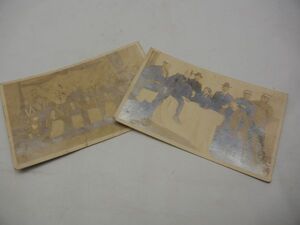 古い 絵葉書 役者 俳優 ？ 誰か不明です 2枚まとめて POST CARD ● 銀板写真 ダゲレオ 絵葉書 レトロ 昭和