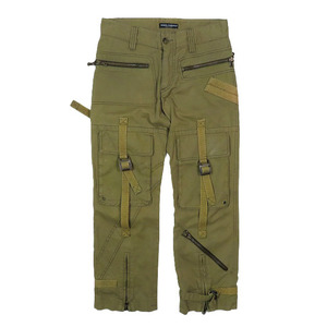 03AW DOLCE&GABBANA bondage parachute cargo pants ボンテージ パラシュート カーゴパンツ TP37T/U6DM ヴィンテージ オールド ボトムス カ