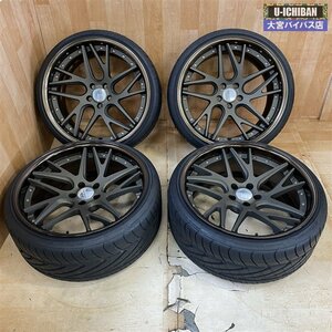 良品 WORK ワーク グノーシス CVX 20インチ 10J +18 5H 112 & ニットー 245/30R20 4本セット AUDI A5※ローダウンカスタムサイズ _◎#●004