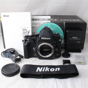 ☆新品級・ショット数23☆ Nikon Df ブラックDFBK デジタル一眼レフカメラ #3023