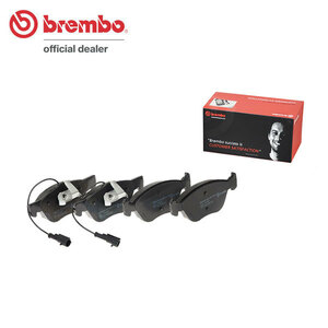 brembo ブレンボ ブラックブレーキパッド フロント用 アルファロメオ アルファ156 932AXA H14.7～H18.2 2.0 JTS