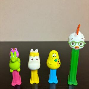 ペッツ 4種 中古品 チキンリトル ミニ RODY フローレン バーバズー フィギュア PEZ バーバパパ ムーミン