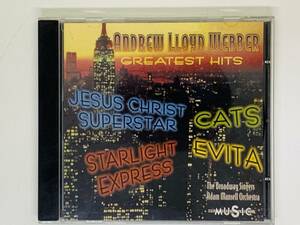 即決CD ANDREW LLOYD WEBBER GREATEST HITS / JESUS CHRIST SUPERSTAR CATS EVITA STARLIGHT EXPRESS / アルバム K06