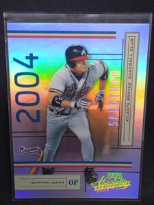 【30/100】2004 Playoff Absolute Memorabilia Chipper Jones Spectrum チッパー ジョーンズ 100枚限定