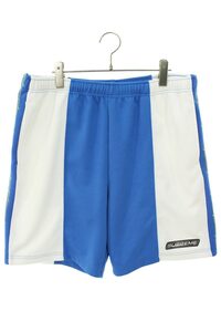 シュプリーム SUPREME BARBED WIRE ATHLETIC SHORT サイズ:L カラー切替ハーフパンツ/ショートパンツ/ショーツ 中古 BS99