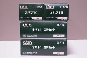 KATO 14系 座席車 6両 1-557 1-558 3-514