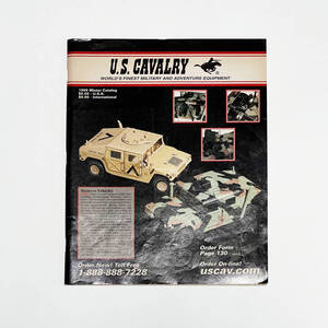 ■U.S.CAVALRY 1999 Winter Catalog/米国カタログ/古書/USED■