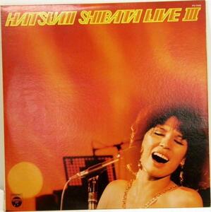 A&P▲LP SHIBATA HATSUMI / LIVE lll