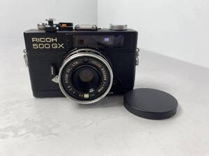 12/27 *170★RICOH 500 GX★リコー フィルムカメラ COLOR RIKENON f＝40mm/2.8【中古/現状品/動作未確認】