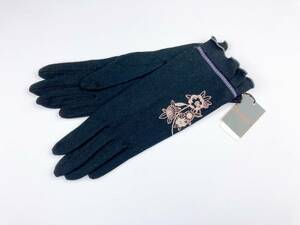 即決★ニーシャクロスランド NEISHA CROSLAND 刺繍手袋 №T28 新品