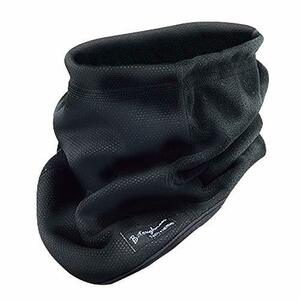 おたふく手袋 冬用ネックウォーマー [発熱 防風 保温 メンズ] JW-124 ブラック フリーサイズ