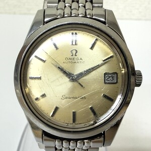 H929-I72-725◎ OMEGA オメガ Seamaster シーマスター アンティーク デイト メンズ 腕時計 自動巻き 稼働