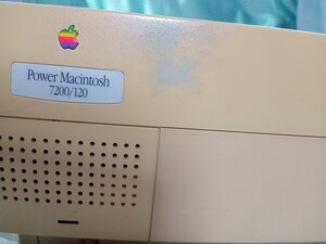 Apple 7200/120 FlexScan E141L セット キーボードマウス付 通電のみ確認済 HDの起動音確認済