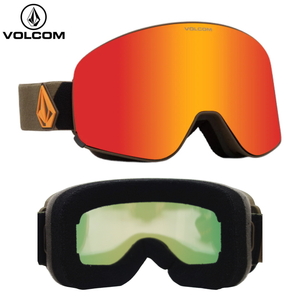 23-24VOLCOM ODYSSEY カラー:MILITARYGOLD レンズ:SMOKE-RED CHROME&YELLOWボルコム