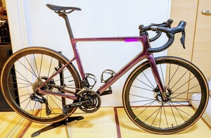 cannondale SUPERSIX EVO 105 Di2 2×12s 54サイズ R7170 フルカーボン カスタム 電動 キャノンデール スーパーシックスエボ