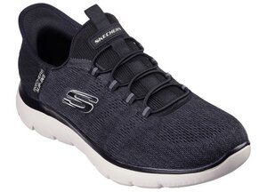 新品 スケッチャーズ スリップインズ 232469W BLK 26.5cm メンズスニーカー スリッポン ハンズフリー 幅広 靴 SKECHERS Slip-ins