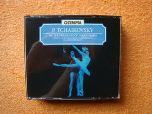 OLYMPIA 英盤 2枚組 CD チャイコフスキー TCHAIKOVSKY バレエ曲 白鳥の湖 BALLET SWAN LAKE フェドセーエフ FEDOSEYEV MELODIYA メロディア