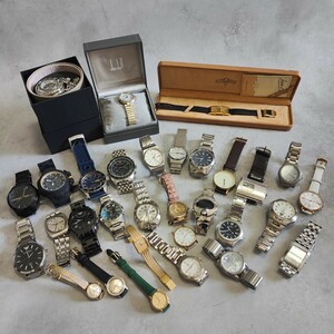 1円スタート SEIKO CITIZEN ARMANI LONGINES RADO Dunhill Vivienne Westwood 腕時計 watch 大量 まとめ 現状品 1スタ メンズ レディース 