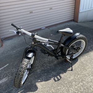 TEXD ファットバイク ビーチクルーザー 自転車 20インチ FATBIKE シマノ7段変速 shimano ※家財便or引取限定