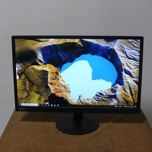 【中古】Lenovo ThinkVision E24-10/23.8インチワイド液晶 IPSパネル/フルHD/(ysdi0013