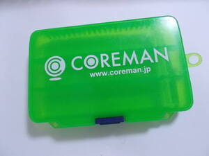 中古　コアマン　コンパクトルアーケース　約14.5×10×2㎝　小物入れ　タックルボックス ツールケース　リングスター 泉・IP・PB