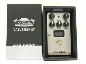 ★ほぼ未使用/送料無料★VOX SILK DRIVE ストンプペダル ボックス Valvenergyシリーズ ｌクランチ オーバードライブ エフェクター