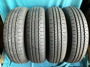 ④2023.2022年製155/65R14！中古タイヤ4本セット　 ブリヂストン NEWNO ニューノ