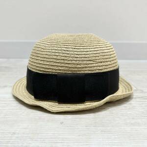 chocolatesoup チョコレートスープ BOWLER HAT ボーラー ハット 麦わら 帽子 サイズ S (内周り51cm位)