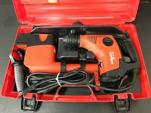 【中古品】HILTI ヒルティコード式ハンマードリル TE7-C 100V+DRS コンボ 3473874　T5302　IT5NN1Y04D2O