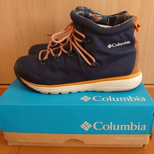 Columbia コロンビア 919 MID 2 OMNI-TECH オムニテック スニーカー ブーツ ハイカット ネイビー YU0285-464 size 26cm