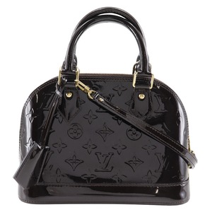 LOUIS VUITTON ルイ・ヴィトン アルマBB 2WAYショルダー M91678 CT0196 ハンドバッグ モノグラムヴェルニ アラマント 【I211824004】中古