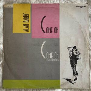 ★試聴有★ Alan Barry - Come On ★★★12"★★★