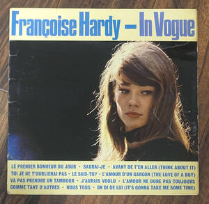 UK Original 最初回 PYE NPL 18099 IN VOGUE / Francoise Hardy MAT: 1T/1T 