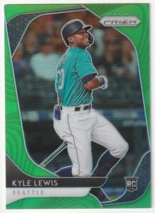 【KYLE LEWIS(Seattle Mariners)】2020 PANINI Prizm Prizms Lime Green #94[034/125]