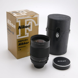 ニコン レンズ レフレックス Nikon Reflex-Nikkor 500mm F8　レンズキャップ フード レンズケース 元箱