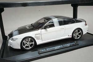 NOREV ノレブ 1/18 BMW M6 AC シュニッツァー テンション 2007 ブラック/ホワイト 183552