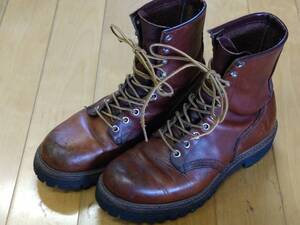 レッドウイング　RED WING SHOES　アイリッシュセッター　Irish Setter Sport Boot　白四角犬タグ　７０年代