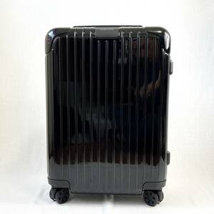 ■1円〜 ■RIMOWA リモワ Essential エッセンシャル キャビン スーツケース キャリーケース グロスブラック 光沢仕上げ 83253621【現行品】