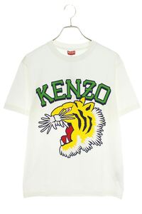 ケンゾー Tシャツ FC65TS228CSO サイズ:XS タイガープリントTシャツ 中古 BS55