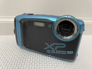 【基本動作確認済み】FUJIFILM　FINEPIX　XP140　スカイブルー