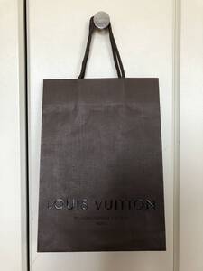 【美品】 ルイ・ヴィトン LOUIS VUITTON ショップ袋　紙袋　ショッパー　ショップバッグ　中古　ブランド袋　ルイヴィトン　LOUIS-VUITTON