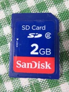 SanDisk SDメモリカード 2GB Class2