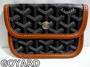 X4L073◆新品未使用◆ ゴヤール GOYARD ブラック マティニョン ポーチ 小物入れ カード入れ