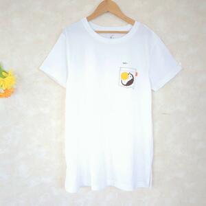 【M】 eskimo Tシャツ 半袖 プリント 綿100%