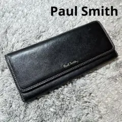 Paul Smith ポールスミス 長財布 ブラック レザー