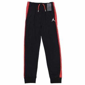 D05356 新品 JORDAN/スウェットパンツ【サイズ：BOYS M(10~12YRS)(132~147cm)】ブラック/レッド ジョーダン ジュニア ボーイズ