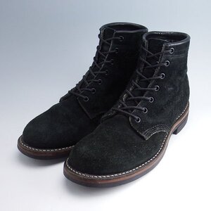 Chippewa REVERSE ODESSA 97060 チペワ オデッサリバース スエード ブラック レースアップブーツ US8.5 26.5cm