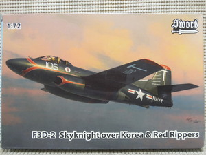 Sword 1/72 F3D-2 Skynight over Korea & Red Rippers