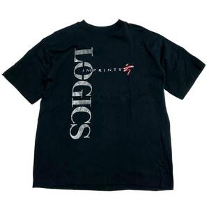 シングルステッチ【ビンテージ 90s MATRIX マトリックス IMPRINTS LOGICS 企業ロゴ Tシャツ USA製 】 アメリカ アート バンドT XL アート